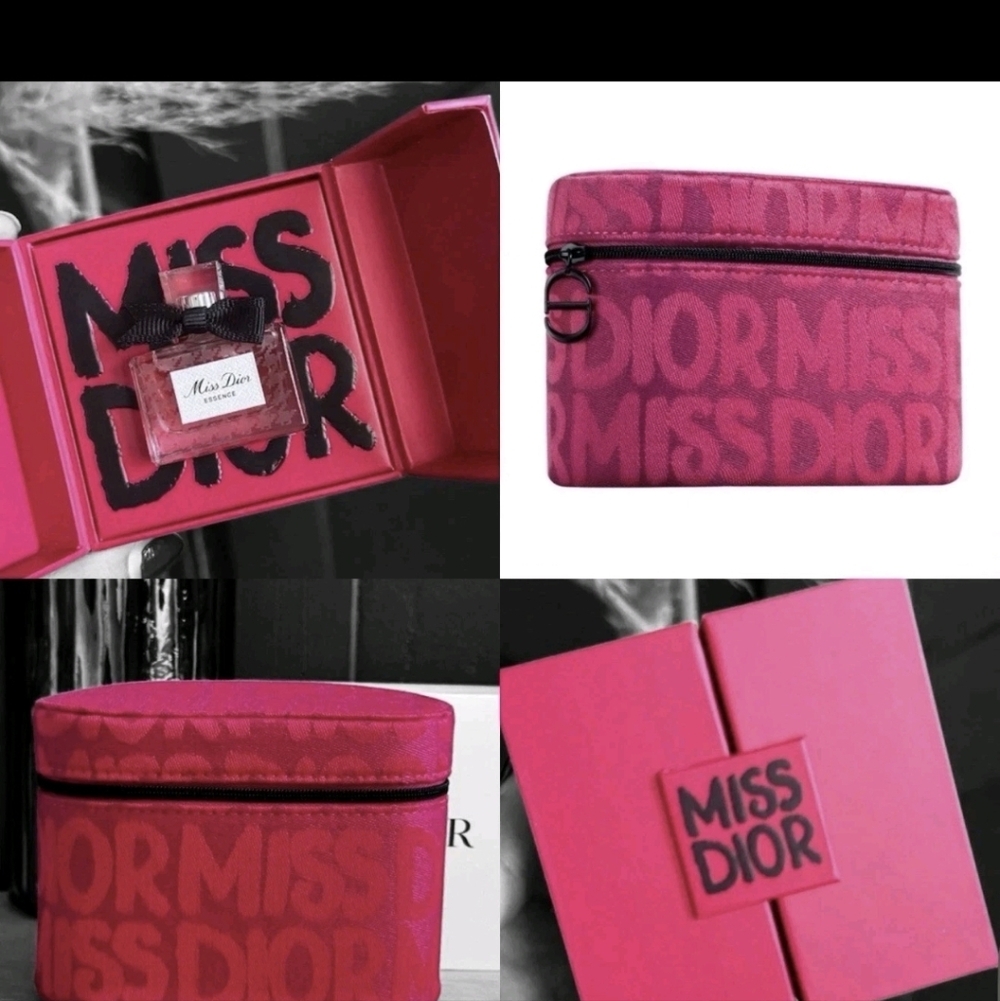 Miss Dior Hot Pink Pouch - Picture 4 of 5